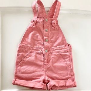 GAP Pink Denim Short Overalls 💞